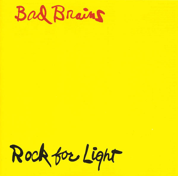 Bad Brains – Rock For Light  Vinyle, LP, Album, Réédition, Remasterisé, Coloré
