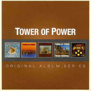 Tower Of Power ‎– Original Album Series  5 × CD, album, réédition, mini pochettes en vinyle