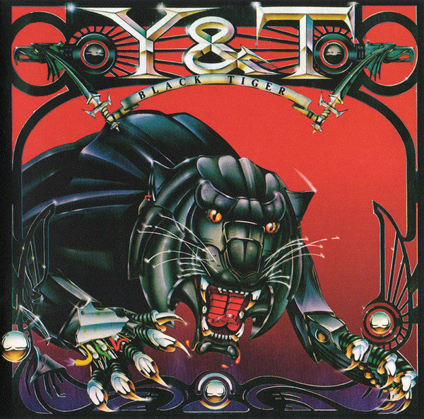 Y & T – Black Tiger CD, Album, Réédition, Remasterisé