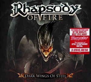 Rhapsody Of Fire ‎– Dark Wings Of Steel  CD, Album, Edition limitée, Digipak