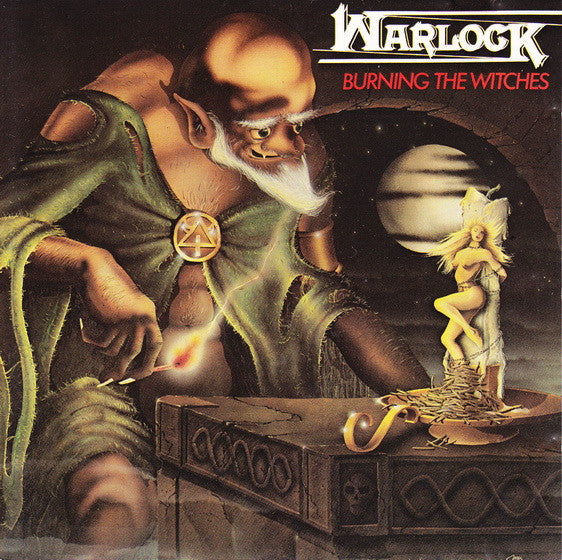 Warlock – Burning The Witches  CD, Album, Réédition