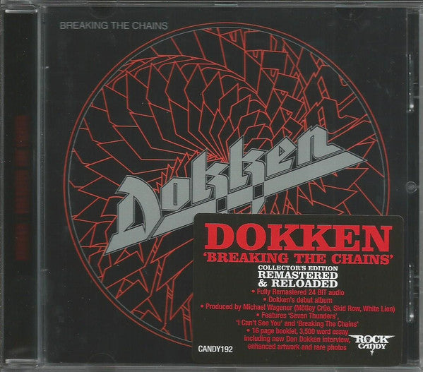 Dokken – Breaking The Chains  CD, Album, Remasterisé, Réédition