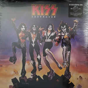 Kiss ‎– Destroyer  Vinyle, LP, Album, Réédition, 180 Grammes