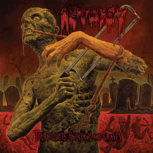 Autopsy  ‎– Tourniquets, Hacksaws And Graves  Vinyle, LP, Album, Gatefold