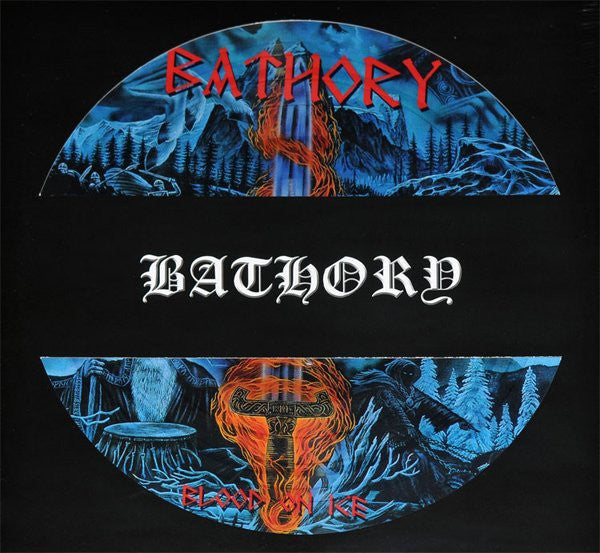 Bathory – Blood On Ice  Vinyle, LP, Album, Picture Disc, Édition Limitée, Réédition