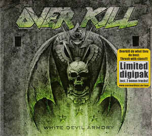 Overkill ‎– White Devil Armory  CD, Album, Edition limitée, Digipak