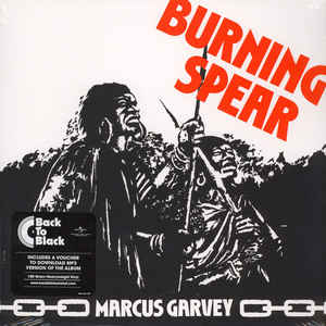 Burning Spear ‎– Marcus Garvey  Vinyle, LP, Album, Réédition, 180 Grammes