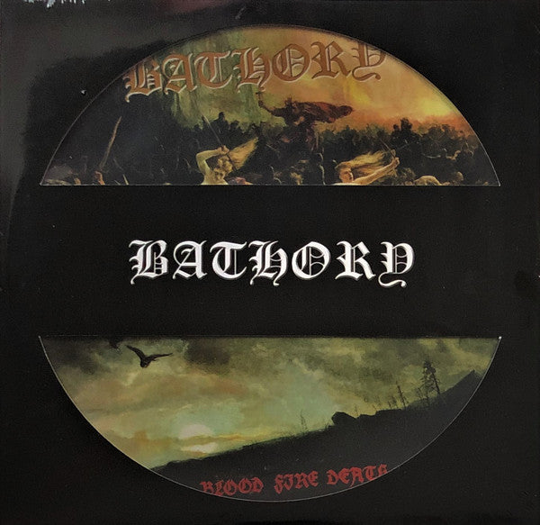 Bathory – Blood Fire Death  Vinyle, LP, Album, Picture Disc, Réédition