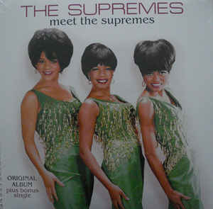 The Supremes ‎– Meet The Supremes  Vinyle, LP, Album, Repress, Mono