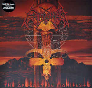 Enthroned ‎– The Apocalypse Manifesto  Vinyle, LP, Album, Edition limitée, Rouge