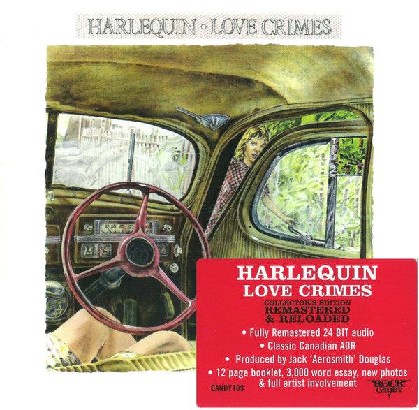 Harlequin – Love Crimes  CD, Album, Réédition, Remasterisé