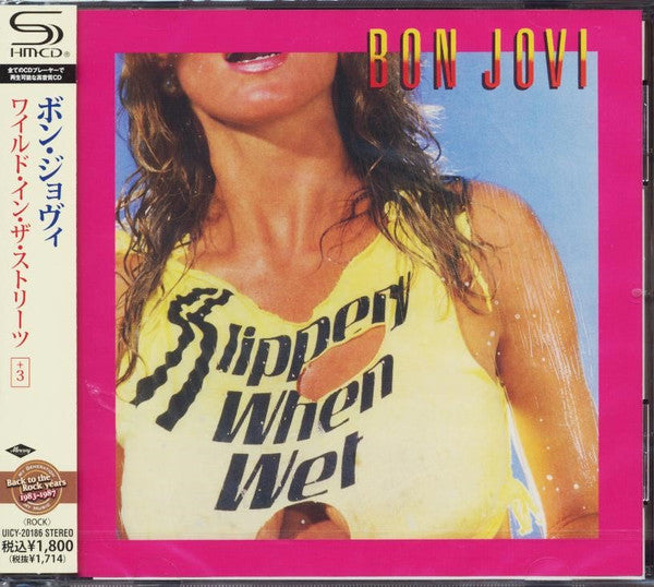 Bon Jovi – Slippery When Wet  CD, Album, Réédition, Remastérisé, Édition spéciale, SHM-CD