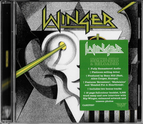 Winger – Winger  CD, Album, Réédition, Remasterisé