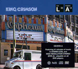 King Crimson ‎– Live At The Orpheum  CD, Album + DVD-Video, NTSC
