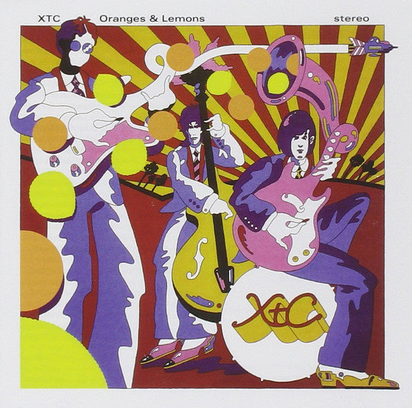 XTC – Oranges & Lemons  CD, Album, Réédition, Remasterisé