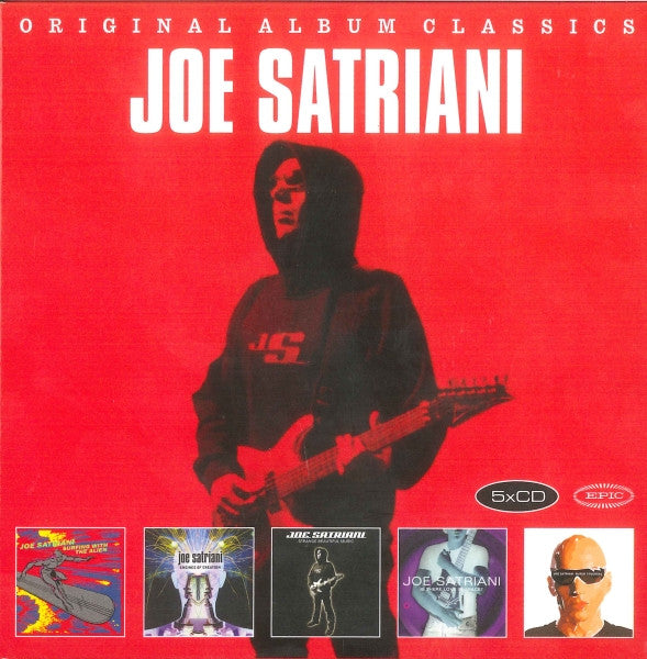Joe Satriani – Original Album Classics  5 x CD, Album, Réédition, Coffret, Compilation