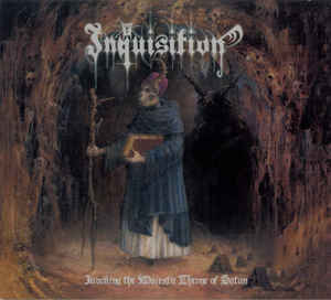 Inquisition ‎– Invoking The Majestic Throne Of Satan  CD, Album, Réédition