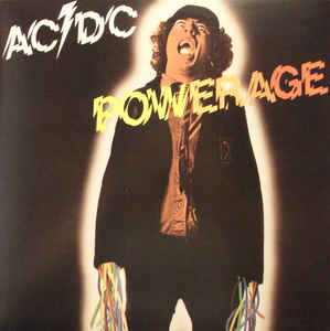 AC/DC ‎– Powerage  Vinyle, LP, Album, Réédition, Remasterisé, 180 Grammes