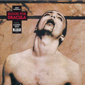 Claudio Gizzi ‎– Andy Warhol's Blood For Dracula - Original Motion Picture Soundtrack   Vinyle, LP, Edition Limitée, Numéroté, Réédition, Rouge Translucide