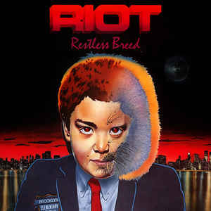Riot  ‎– Restless Breed  Vinyle, LP, Album, Edition Limitée, Réédition, Orange fluo transparent