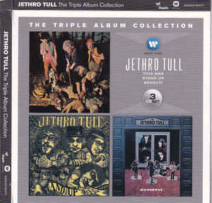 Jethro Tull ‎– The Triple Album Collection  3 x  CD, Album, Réédition, Remasterisé