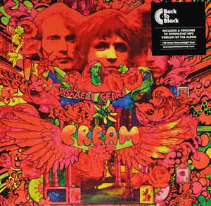 Cream  ‎– Disraeli Gears Vinyle, LP, Album, Réédition, 180 Grammes