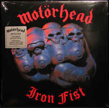 Motörhead ‎– Iron Fist  Vinyle, LP, Album, Réédition, 180 Grammes