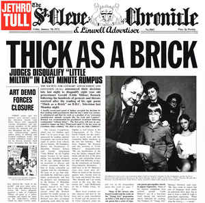 Jethro Tull ‎– Thick As A Brick Vinyle, LP, Album, Réédition, Steven Wilson Remix, 180g