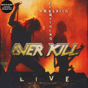 Overkill ‎– Wrecking Everything (Live)  2 × Vinyle, LP, Album, Édition limitée, Réédition, Rouge