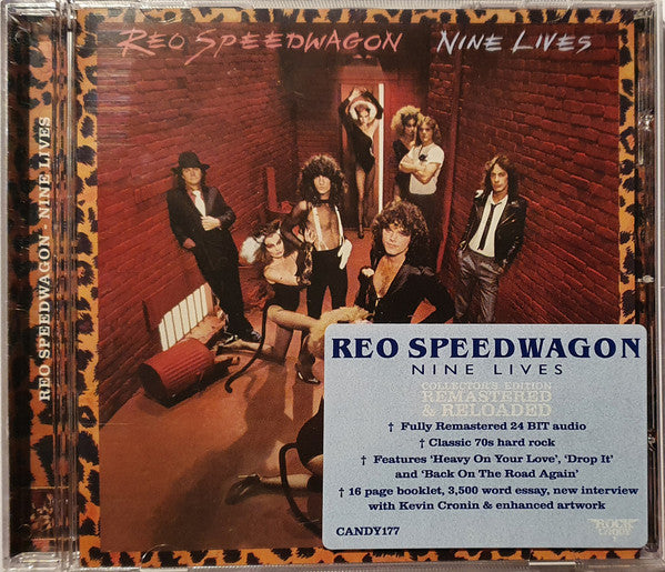 REO Speedwagon – Nine Lives  2 x CD, Album, Réédition, Remasterisé