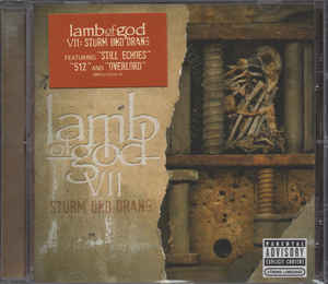 Lamb Of God ‎– VII: Sturm Und Drang  CD, Album