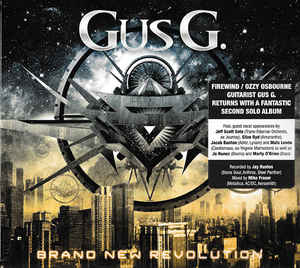 Gus G. ‎– Brand New Revolution  CD, Album, Digipak