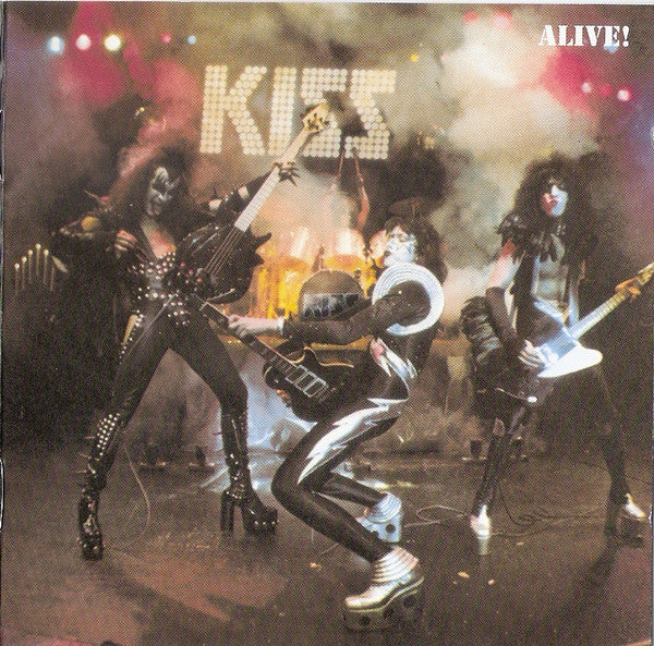 Kiss – Alive!  2 x CD, Album, Réédition, Remasterisé