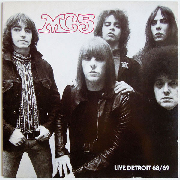 MC5 – Live Detroit 68/69  Vinyle, LP, Album, Édition Limitée, Réédition, Argent