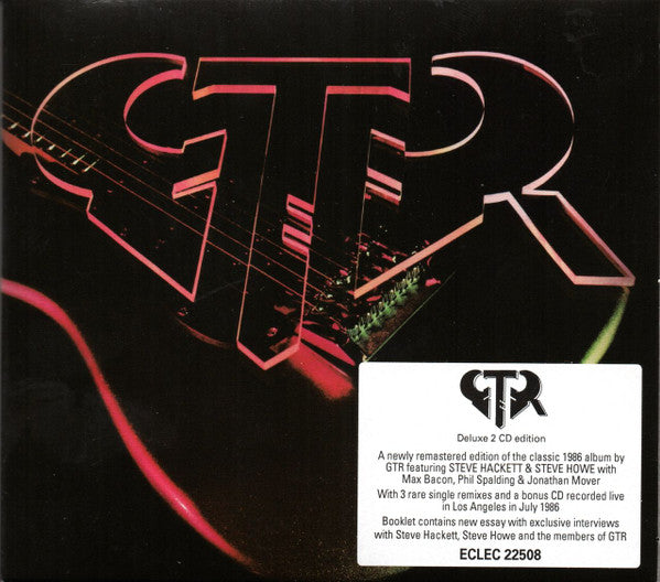 GTR  – GTR  2 x CD, Album, Réédition, Remasterisé, Digipak