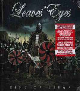Leaves' Eyes ‎– King Of Kings  2 x  CD, Album  Édition limitée, Digibook