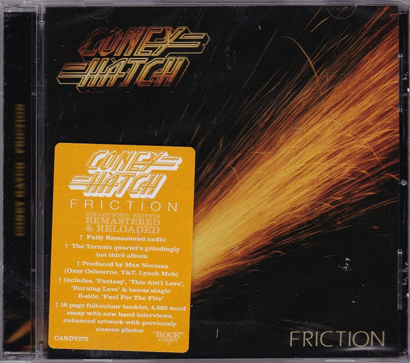 Coney Hatch – Friction  CD, Album, Réédition, Remasterisé
