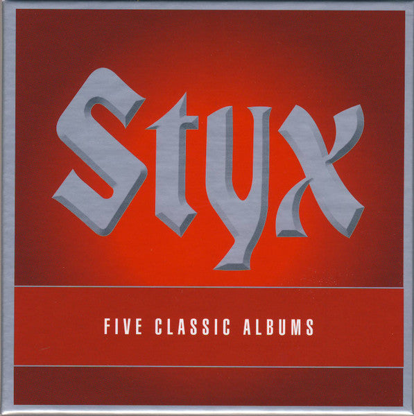 Styx – Five Classic Albums  5 x CD, Album, Coffret, Compilation