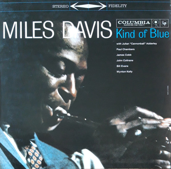 Miles Davis – Kind Of Blue  Vinyle, LP, Album, Réédition, Stéréo, 180g