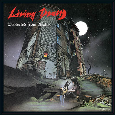 Living Death ‎– Protected From Reality  Vinyle, LP, Album, Édition Limitée, Réédition, Coloré