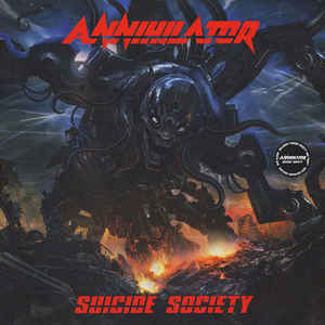 Annihilator  ‎– Suicide Society  Vinyle, LP, Album