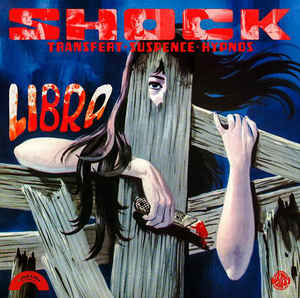 Libra  ‎– Shock (Colonna Sonora Originale)  Vinyle, LP, Édition limitée, Réédition, Remasterisé, Mélange bleu, noir et blanc