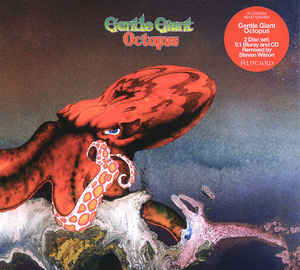 Gentle Giant ‎– Octopus  CD, Album, Réédition, Remasterisé + Blu-ray Audio