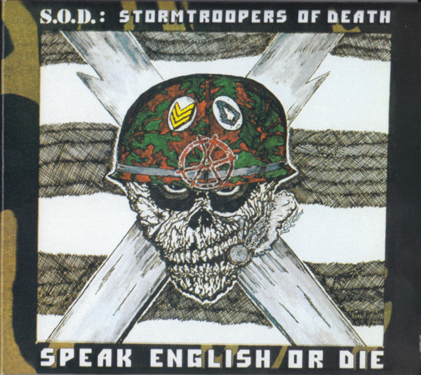 S.O.D.: Stormtroopers Of Death – Speak English Or Die  CD, Album, Remastérisé, Réédition, Édition 30e Anniversaire, Digipak