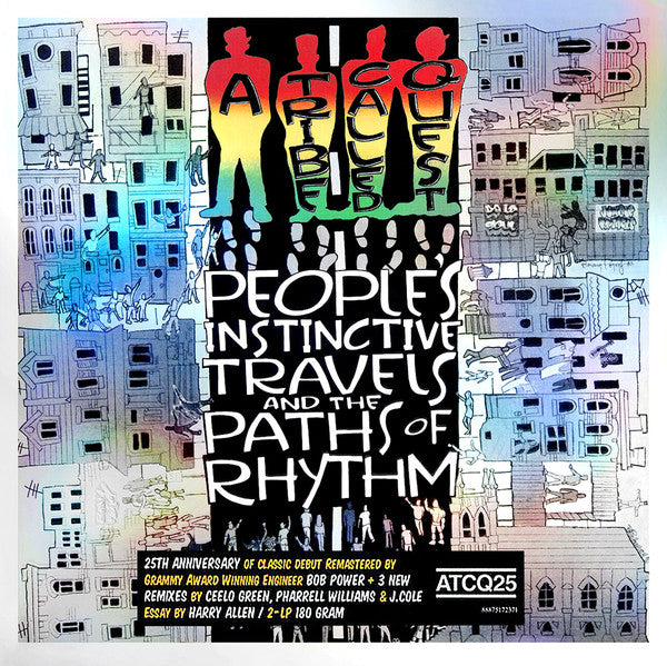 A Tribe Called Quest – People's Instinctive Travels And The Paths Of Rhythm  2 x Vinyle, LP, Album, Réédition, Remasterisé