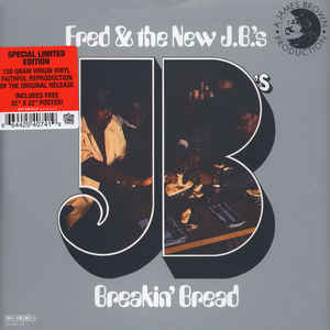 Fred & The New J.B.'s ‎– Breakin' Bread  Vinyle, LP, Album, Edition limitée, Réédition, Edition spéciale, 150 Grammes