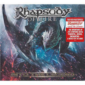 Rhapsody Of Fire ‎– Into The Legend  CD, Album, Edition limitée, Digipak