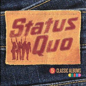 Status Quo ‎– 5 Classic Albums   5 × CD, compilation, coffret