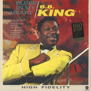 B.B. King ‎– Blues In My Heart  Vinyle, LP, Album, Édition limitée, Réédition, 180 Grammes