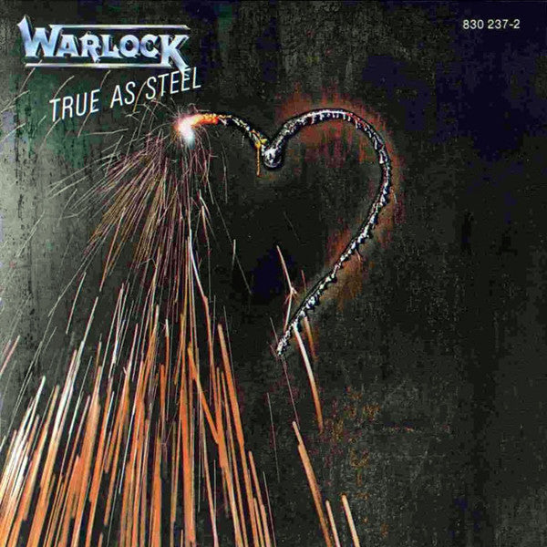 Warlock – True As Steel  CD, Album, Réédition